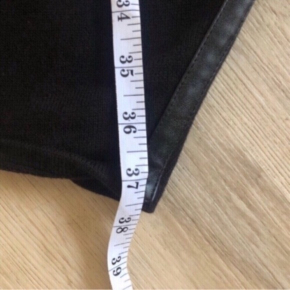 White House Black Market Black Poncho - Picture 5 of 11